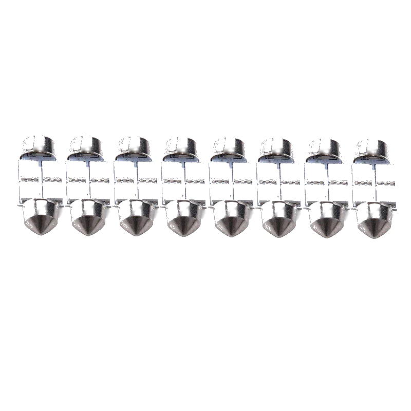 Various Makes & Models 8PCS White 31mm Car Wedge Parking Bulb Lights