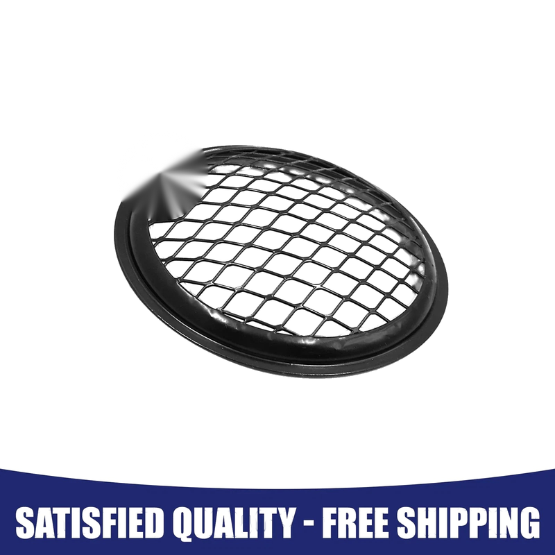 Make Model 5.5 Dia Black Motorcycle Headlight Mesh Grill Protector Guard Cover