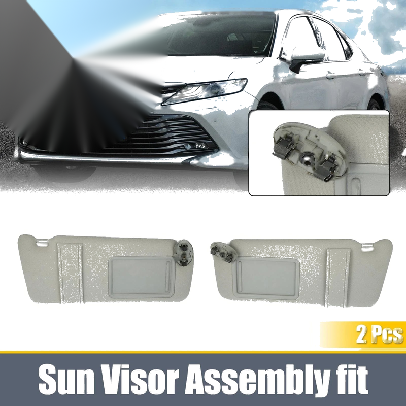 Toyota Camry Left / Right Sun Visor Assembly Kit / 2pcs