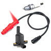 Polaris Ranger 500 4x4 Ignition Coil w/ Wire Cap & Spark Plug (2008-2012)