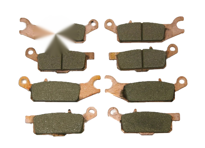 Yamaha Grizzly 700 4x4 Grizzly 550 4x4 Front & Rear Severe Duty Brake Pads