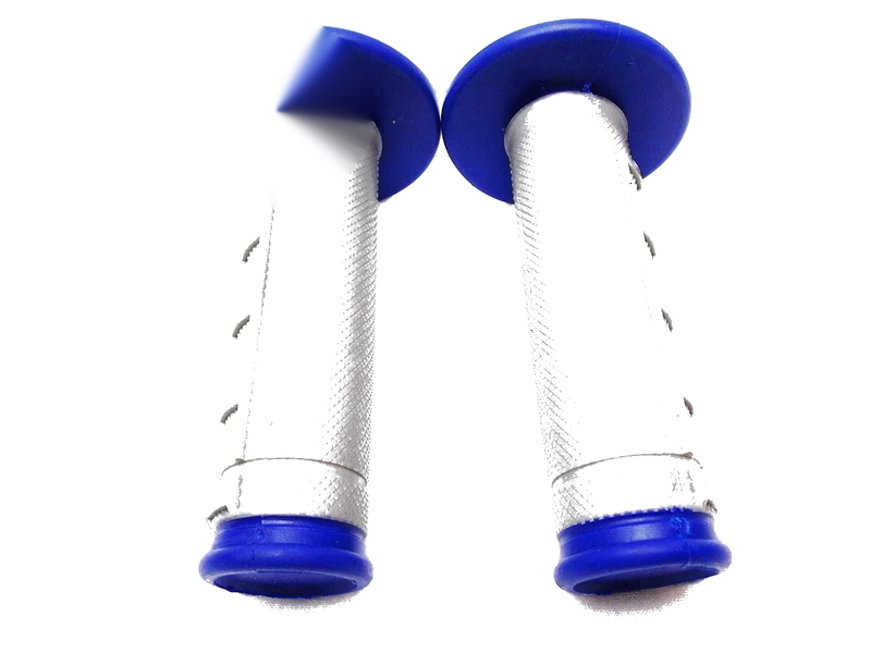 Honda CRF70 Blue Grey Hand Grip Set (2004-2023)