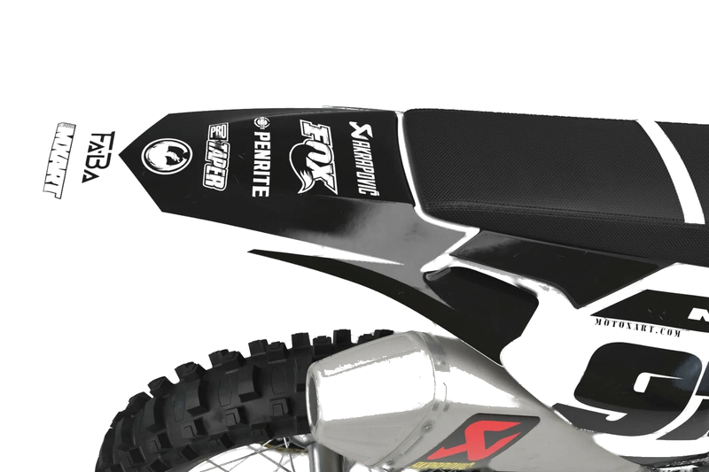 Husqvarna TE FE Enduro 2015-2016 Custom Decal Kit BURN Style