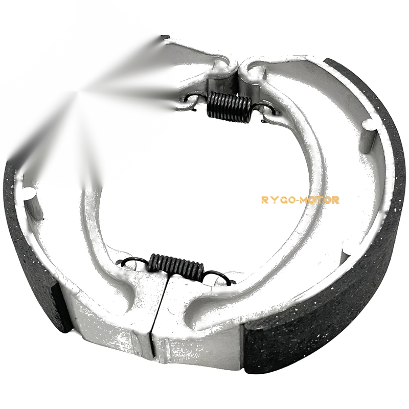 Honda Fourtrax 300 4x4 TRX300FW Front Rear Brake Shoes w Pins (1988–2000)