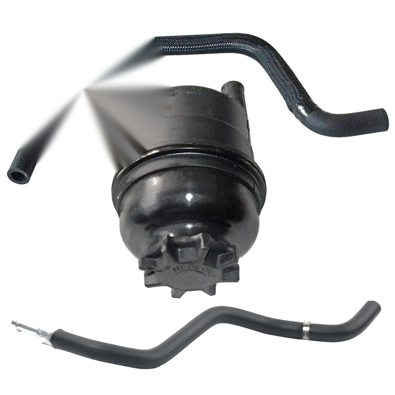 BMW E38 E39 520i 523i 525i 540i M5 Power Steering Pump Reservoir & Hose (1995-2003)