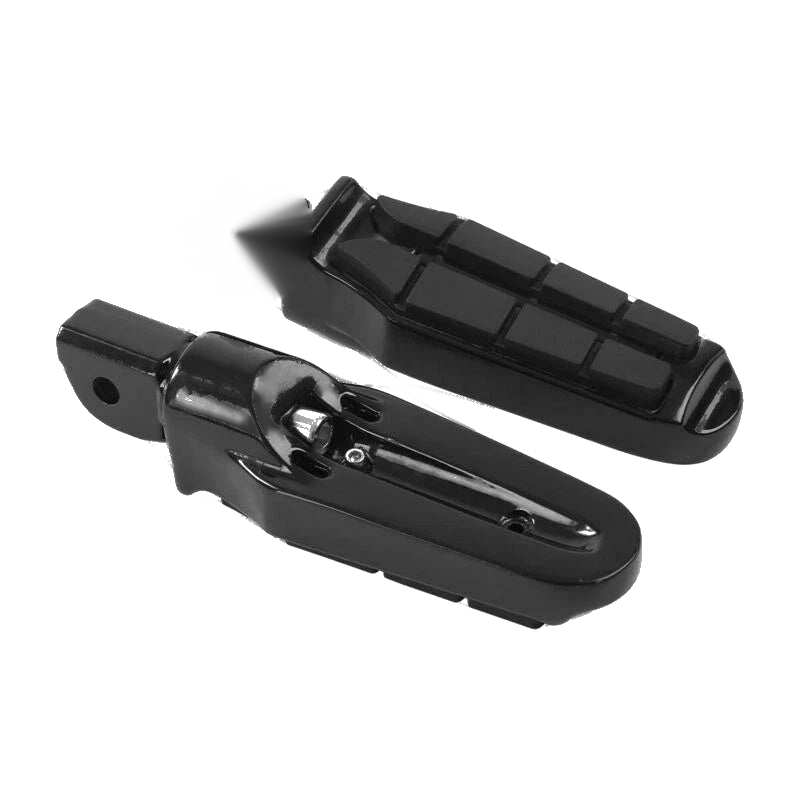 Harley Softail Street Bob Black Rear Passenger Foot Pegs (2018-2025)
