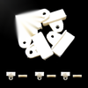 Nissan 5 x White Window Glass Channel Support Clips (2000-2006)