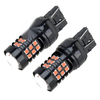 Car 7443 Red LED Brake Stop Tail Parking Light Bulbs