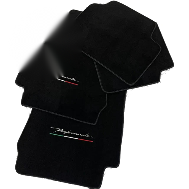 Alfa Romeo Giulia 2015-2021 Tailored Carpet Floor Mats (2 x Black)
