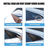Hyundai Sonata DN8 Rear Side Window Louver Shades Covers (2020-2022)