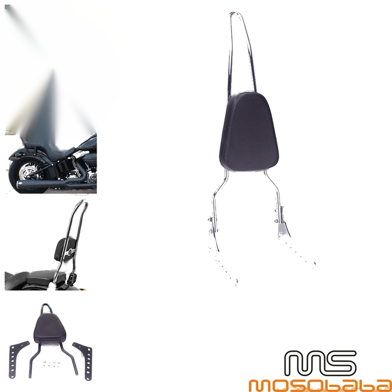 Harley Softail Street Bob FXBB Deluxe Backrest Sissy Bar Pad (2018-2023)