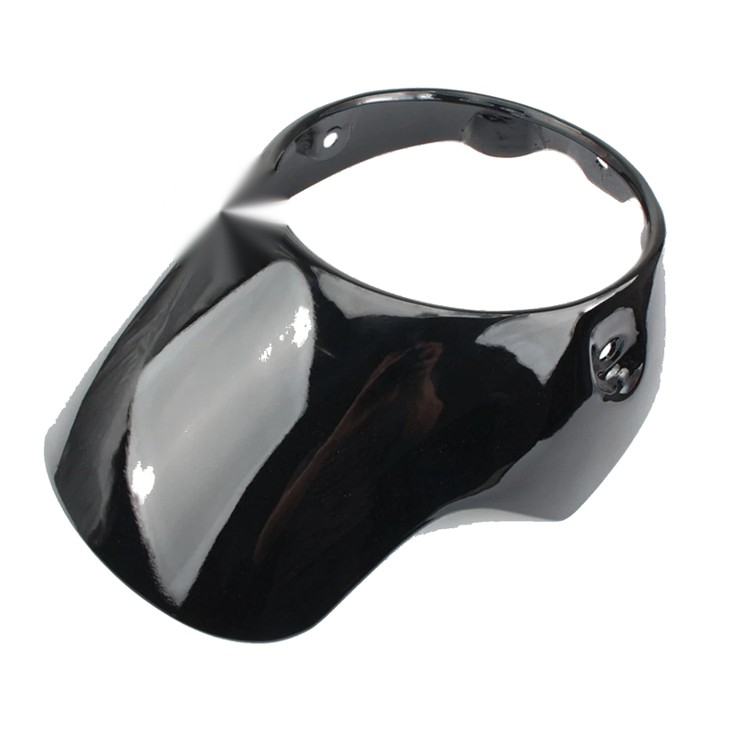 Triumph Bonneville Headlight Fairing Windshield Cover Gloss Black (2016-2023)