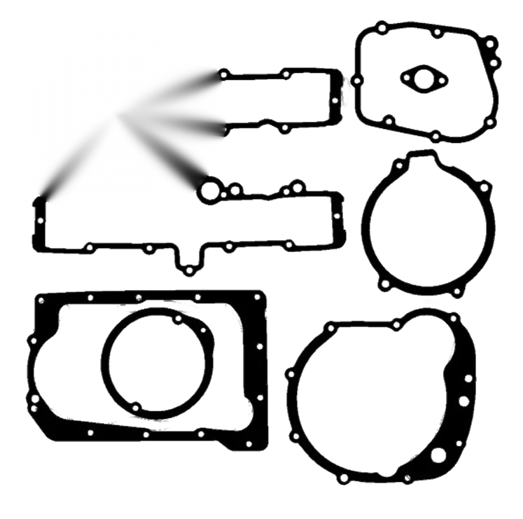 Kawasaki ZR400 ZR 400 Zephyr ZR550 Engine Gasket Set (89–1998)