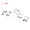 Harley Davidson Motorcycle Turn Signal Light Fork Clamp Holder Bracket 2pcs