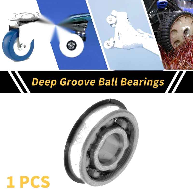 Scooter Skateboard Wheel Deep Groove Ball Bearings P6 17x47x14mm 1 Pc