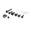Kawasaki CNC Alloy Black Fairing Bolt Bodywork Screws Nuts
