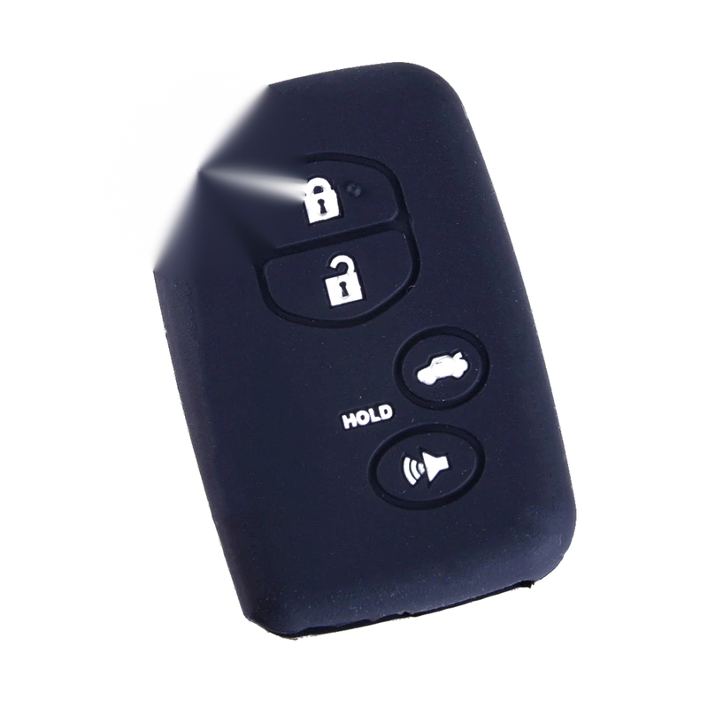 Toyota Avalon Camry Prius RAV4 Highlander 3 x Car Key Cover Case (2013-2023)