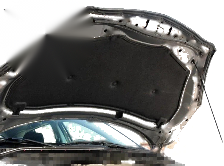 Mazda 3 Front Engine Cover Hood Insulation Pad Shield Blanket (2010–2013)