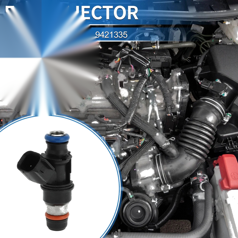 Chevrolet Malibu Black Fuel Injector 3.5L (2004-2006)