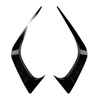 Honda Civic (2021-up) 2 x Gloss Black Front Side Air Vent Trim Covers