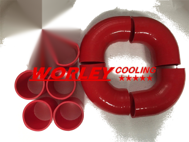 QLD 600x300x80mm Front Mount Intercooler Kit
