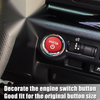Toyota Crown Royal AWS21 (2012-2018) Red Engine Start Stop Button Cover