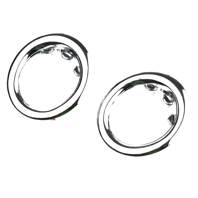 Fog Lamp Cover Trim Chrome LH+RH Fits Mitsubishi L200 Triton Truck 2009-14 D06