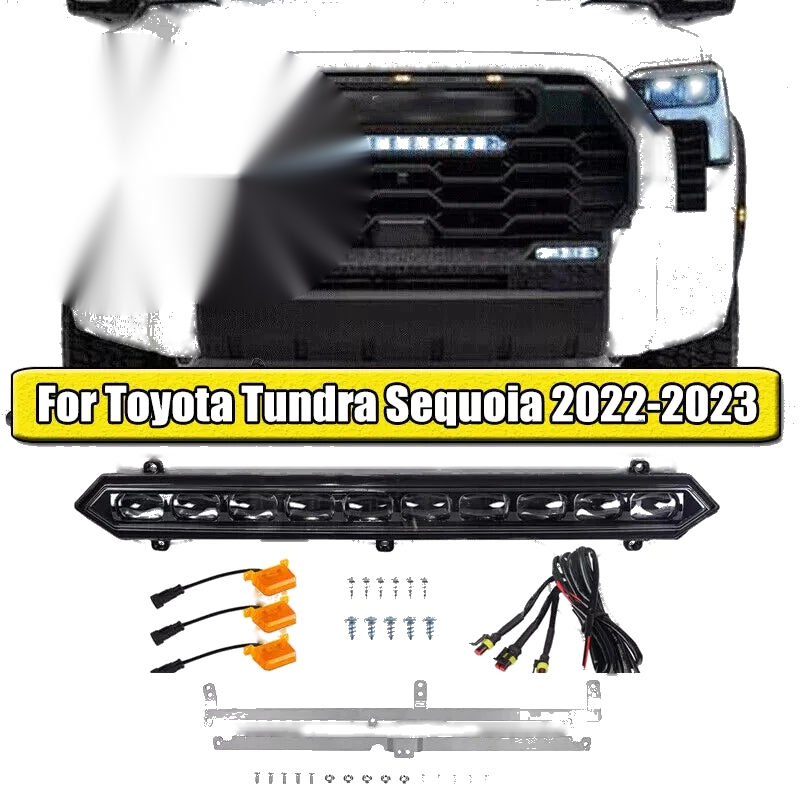 Toyota Tundra PRO 2022-2023 LED Grille Lights & 3 Amber Lamps