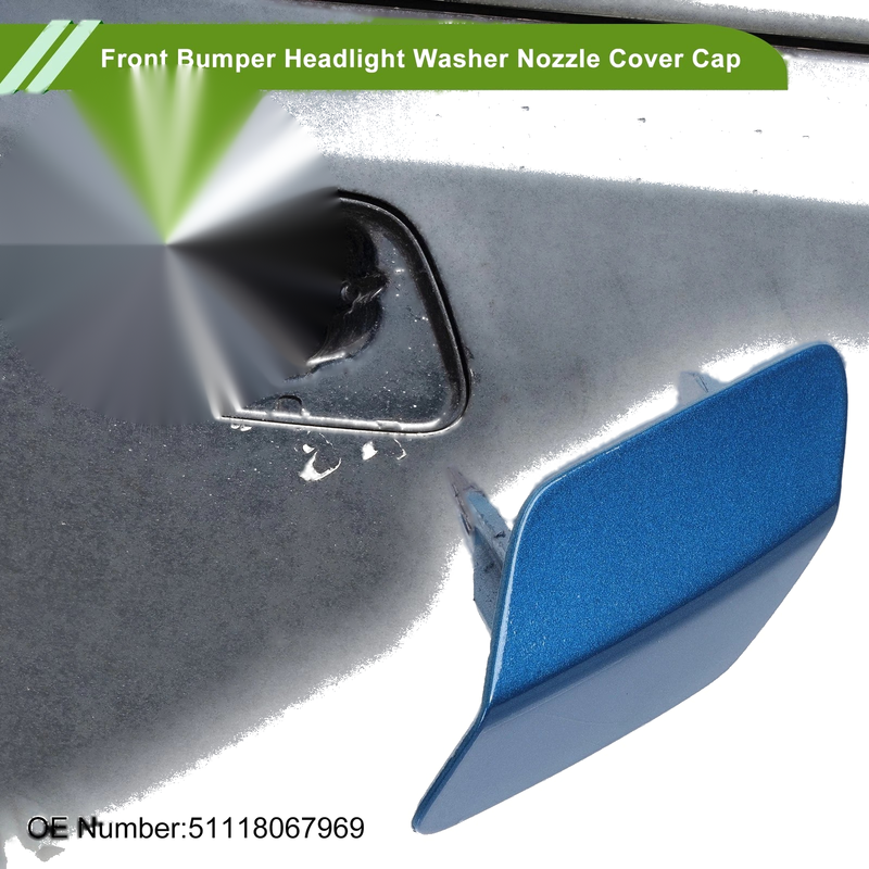 BMW 320i (2013-2018) Blue Front Left Washer Nozzle Cover Cap
