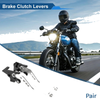 Yamaha FZ6R Short Brake Clutch Levers Silver 1 pair (2009–2017)