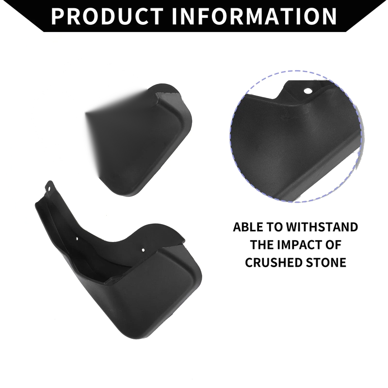 Peugeot 3008 Mud Flap Splash Guards (2017-2019)