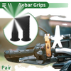 Motorcycle TPU Black 1x 25mm Hand Grips