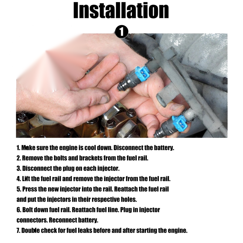 Jeep Grand Cherokee Engine Fuel Injectors (1999 - 2000)