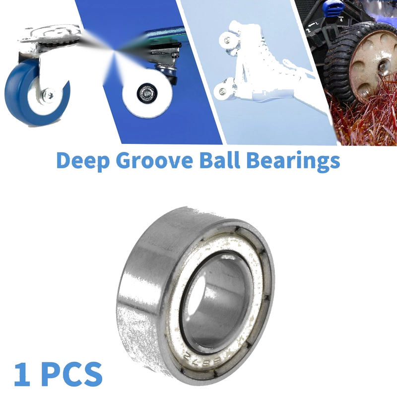 Scooter Skateboard Wheel 7x14x5mm Deep Groove Ball Bearings