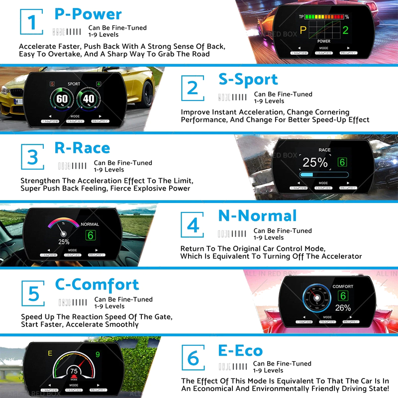 Nissan Teana (2004-2008) 14 Modes Electronic Throttle Controller