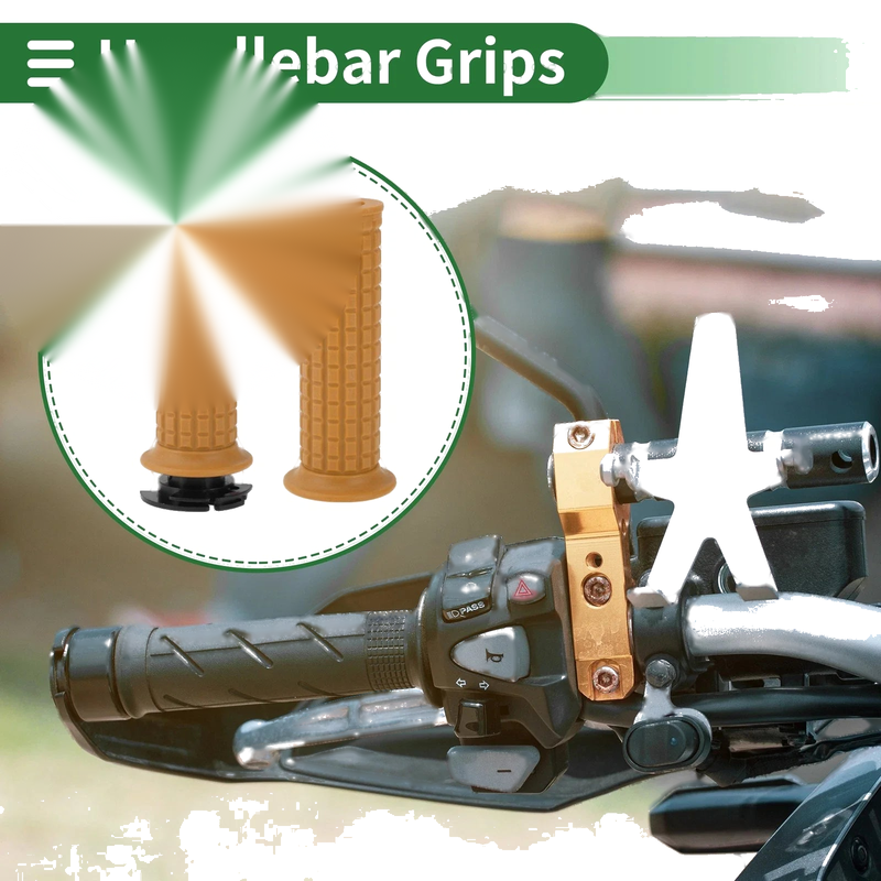 Motorcycle Handlebar Grips Cover 7/8" 22mm