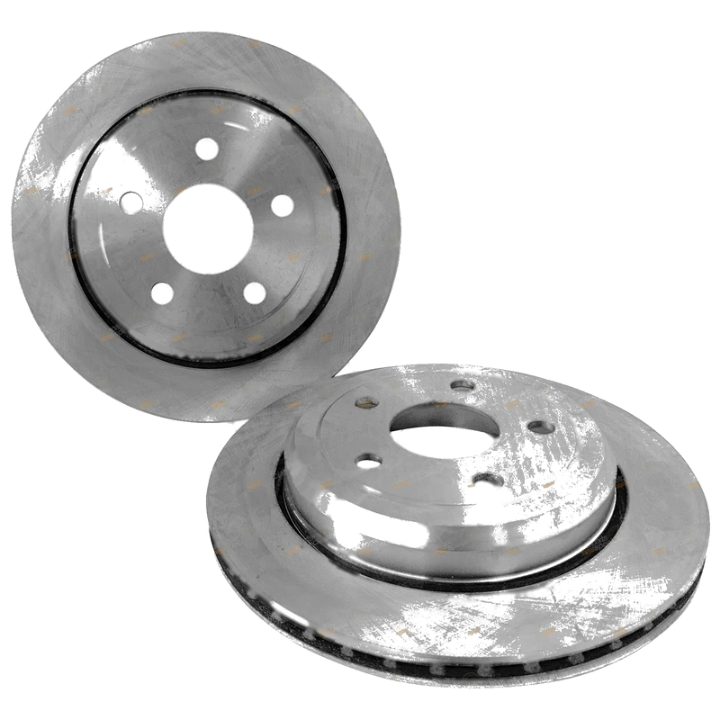 Jeep Grand Cherokee WK 3.0L EXF Rear Vented Disc Brake Rotors (2011 - 2019)