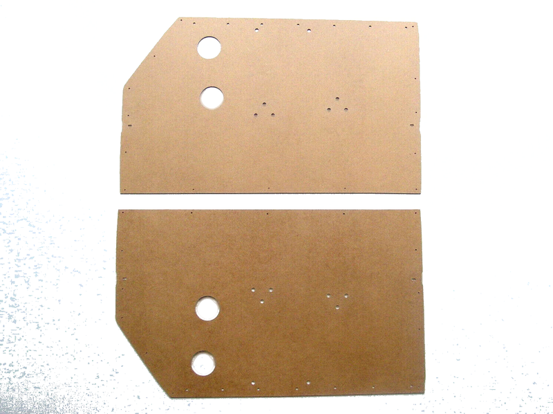 Porsche 356 C Door panels and door cards Pair (1964–1965)
