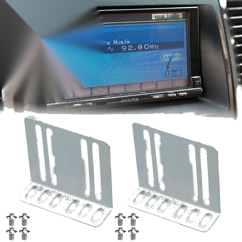 Kit Car Radio MP5 DVD CD Mounting Accessories with Holder Brackets
