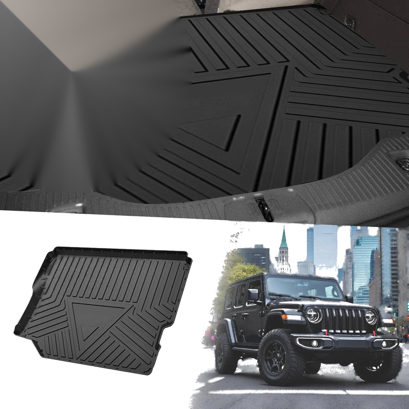 Jeep Wrangler JL 4 Door (2018-2025) 1 x TPE Cargo Liner Rear Trunk Mat