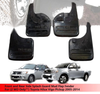 Toyota Hilux 2 x Front & Rear Splash Guards (2005-2014)