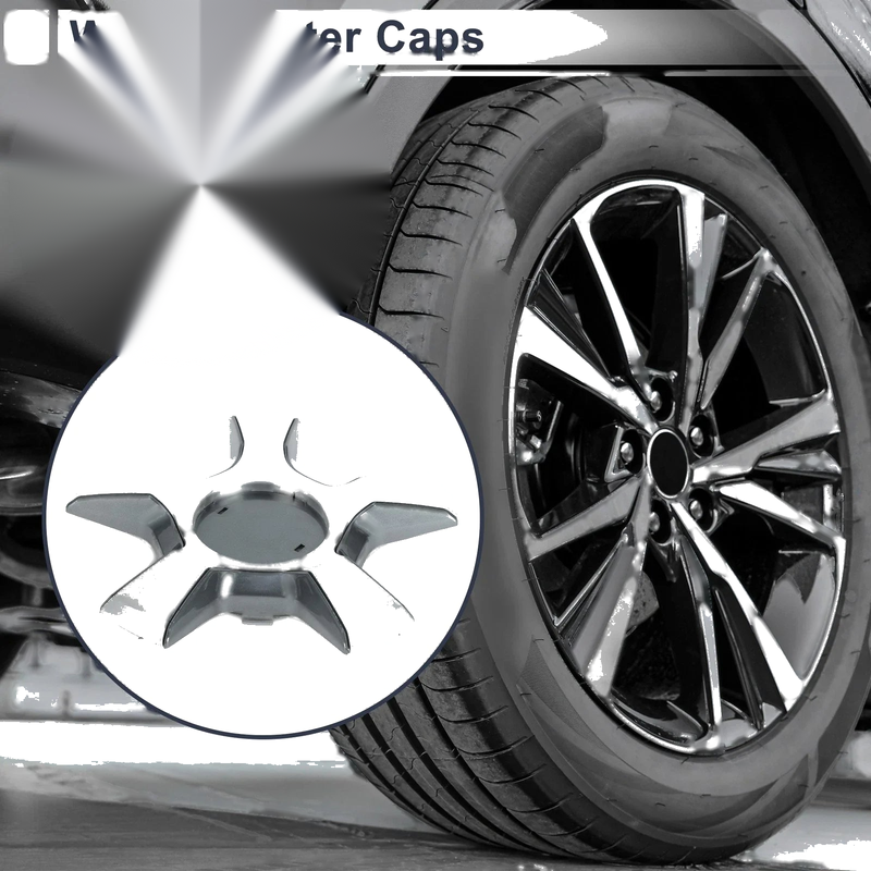 Lexus LX570 (2017-2020) - Silver Tone Plastic 1 x Pc Wheel Center Caps