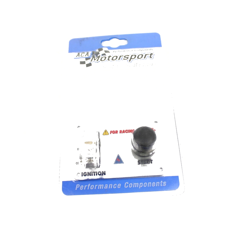 ACA Motorsports 12v Push Button Start Clear Security Switch (N/A)