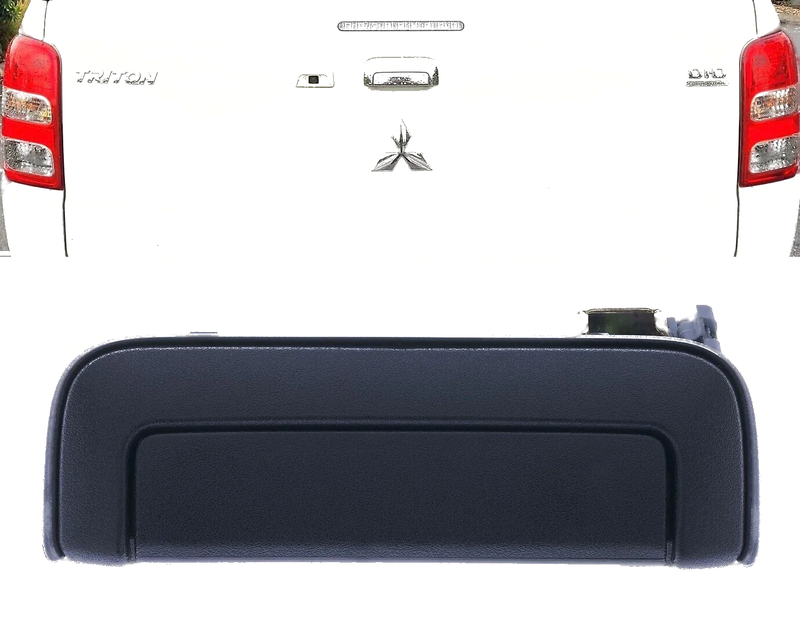 Mitsubishi Triton Tailgate Handle Textured Black (2015–2024)