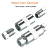 2x 5m 316 Brake Pipe Kit with 20 Nuts 10 Connectors