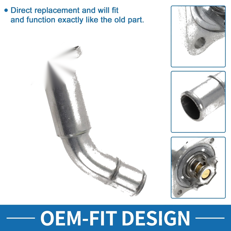 GMC Envoy 4.2L Engine Coolant Thermostat Housing Assembly (2002 - 2009)