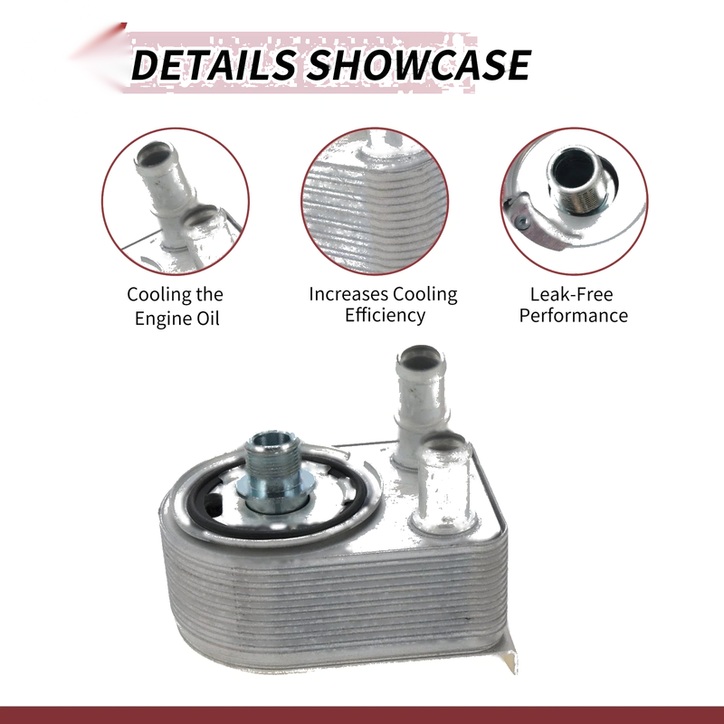 Engine Oil Cooler  (2010-2015) - 1 x Transmission Oil Cooler