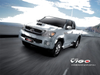 Toyota Hilux MK6 Chrome Fog Light Covers (2009-2011)