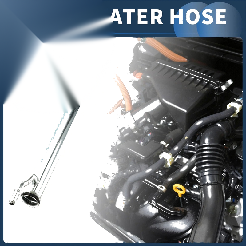 Dodge Grand Caravan (1989-2020) Metal Silver Tone Heater Hose