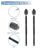 Chevrolet Captiva Sport Front Inner Tie Rod End Links (2012-2015)